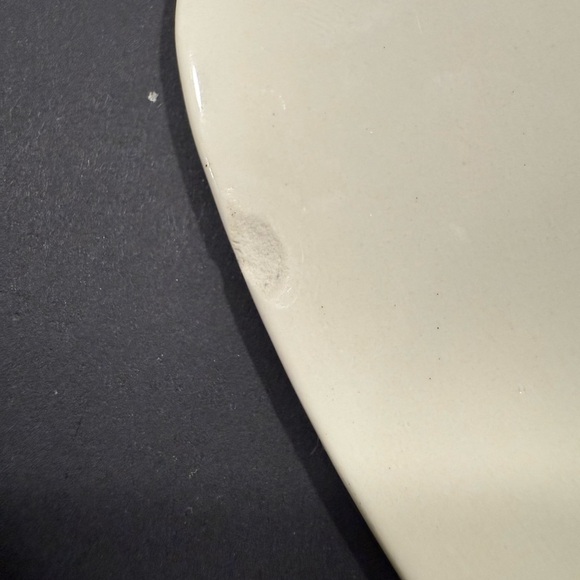 Taylor Smith TST Vintage Floral Cake Plate Roses & Gold Trim Made In USA Round - Picture 6 of 7